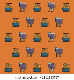 Food and restaurant background