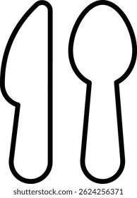 Food restaurant black vector interface icon