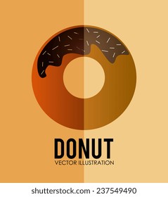 Food and restaurant design over white background, vector illustration