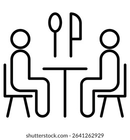 Food and restaurant icon simple flat icon vector symbol