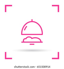 Food restaurant line vector icon