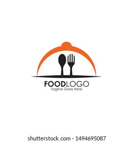 Food Restaurant Logo Design Inspiration Spoon Stock Vector (Royalty ...