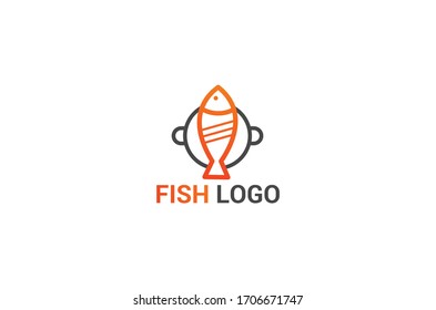 food and restaurant logo design template