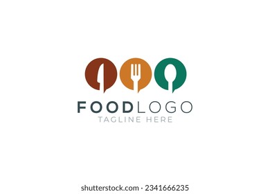 Food Restaurant Logo Design template 