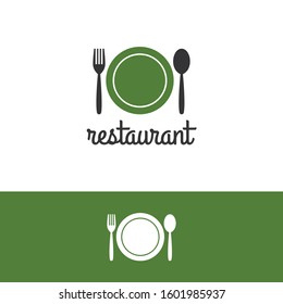 Food Restaurant Logo and Icon Vector Template