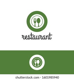 Food Restaurant Logo and Icon Vector Template