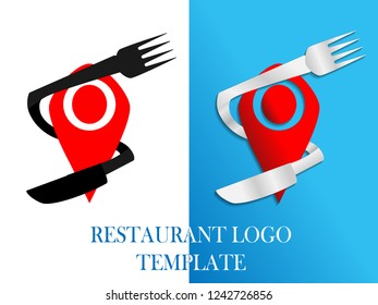 Food and Restaurant logo template , Eps10 vector template. 

