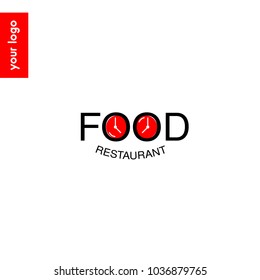 Food restaurant logo. Vector illustration