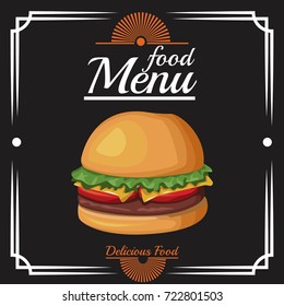 Food restaurant menu