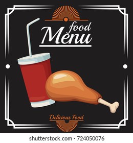 Food restaurant menu