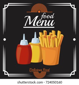 Food restaurant menu