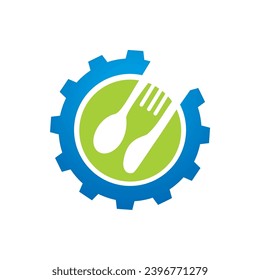 food restaurant symbol vector logo