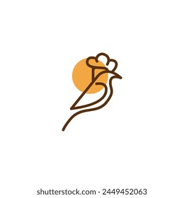 Diseño de logotipo de Vector de restaurante de comida