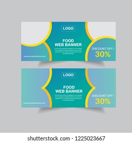 Food or Restaurant Web Banners