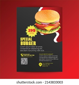 Food And Resturant Flyer Template