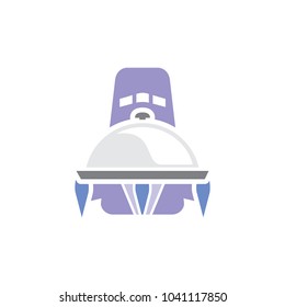 Food Rocket Logo Icon Design