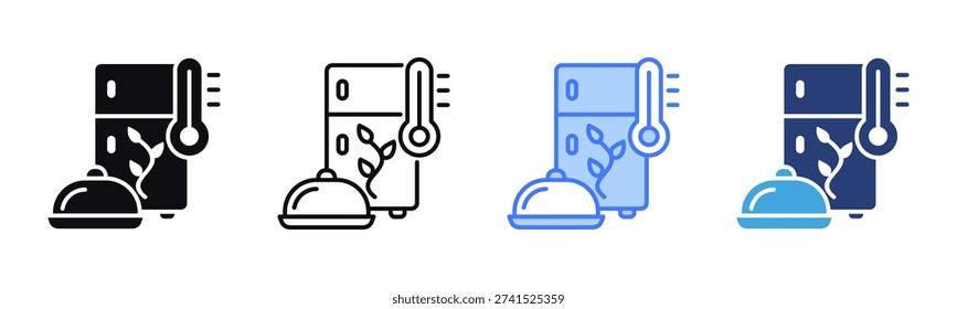 Food Safety icon sheet multiple style collection