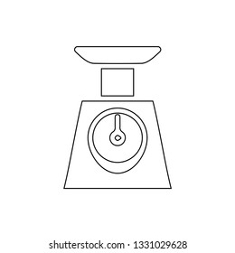 Food scale icon