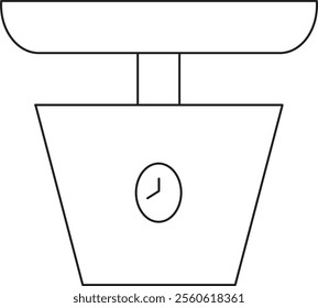 A food scale, also known as a weighing scale, is a device used to measure the weight of food. They are a common tool in kitchens and are used to ensure that recipes are measured precisely.