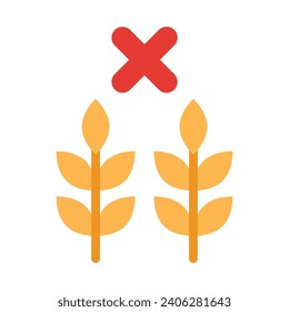 Food Scarcity Vector Flat Icon For Personal And Commercial Use.
