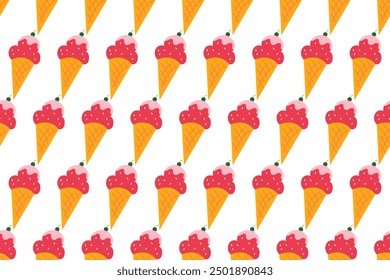 Food seamless pattern background. World food day seamless pattern background