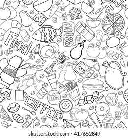 Summer Bbq Doodles Symbol Objects Icon Stock Vector (Royalty Free ...