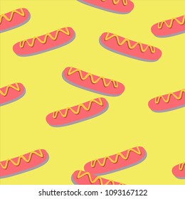 food seamless pattern vector background
