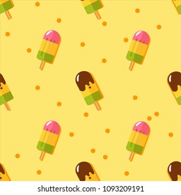 food seamless pattern vector background
