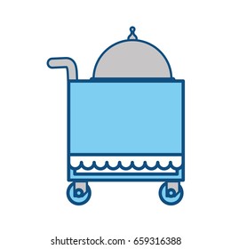 Food service trolley