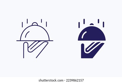 Food Service vector illustration icon