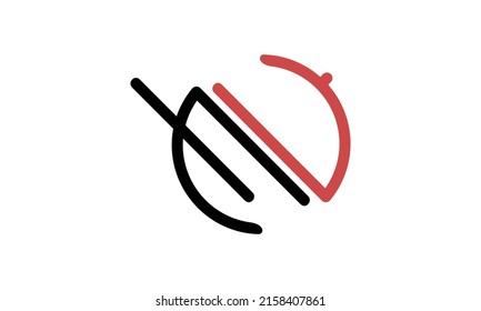 Food service vector logo design template