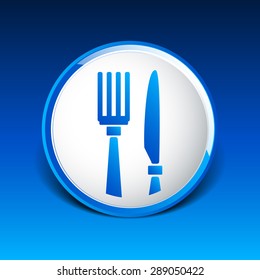 Food service vector logo design template cafe.
