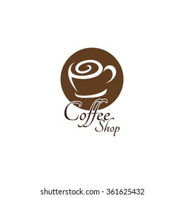 Food service vector logo. dining and coffee shop logo. design template
