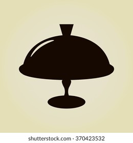 Food serving tray platter