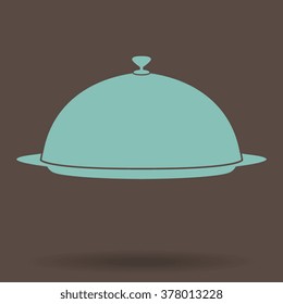 Food serving tray platter