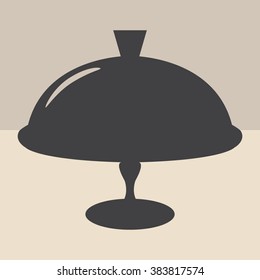 Food serving tray platter