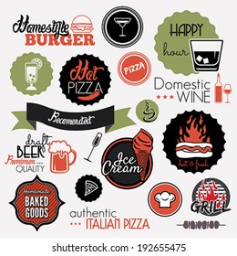 Food set labels