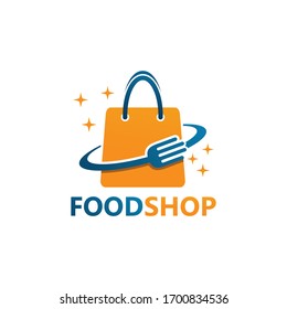 Food Shop Logo Template Design