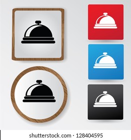 Food sign,vector