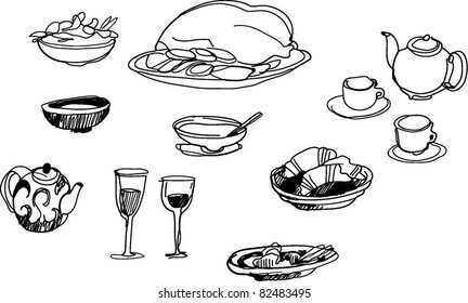 food sketch