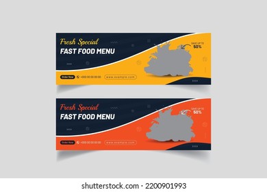 Food Sliders Design Template Vector Illustration