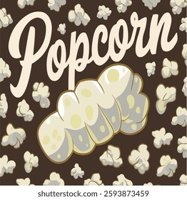 food, snack, cinema, corn, popcorn, movie, pop, isolated, entertainment, illustration, striped, vector, design, box, icon, bucket, delicious, film, fly, meal, packaging, product, salty, object, full, 