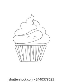 Food and Snack Coloring page for kids and adults 