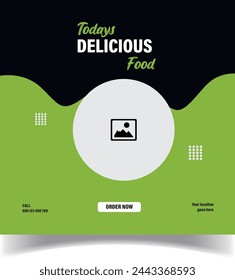 Food Social Media Design Template