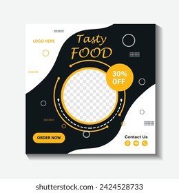 Food Social Media Post Design