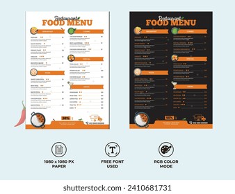 Food Social media post, Flyer, Brochure Design template