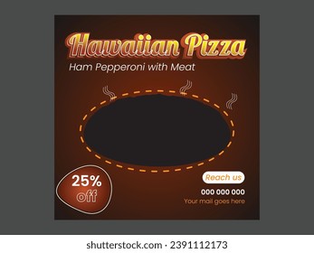 Food Social Media Post - pizza