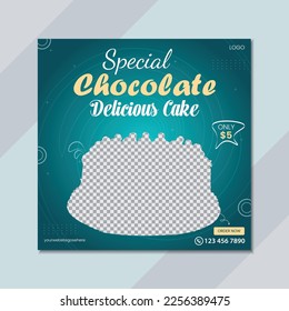 Food social media post template with plate. Food menu banner social media post. Editable social media templates for promotions on the Food menu. Set of social media story and post frames.