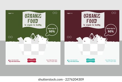 Food social media post template. social media post on Christmas day. Italian pasta square banner for restaurant or cafe. Food social media banner. editable social post banner ads