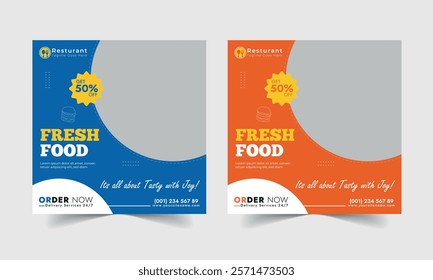 Food Social Media Post Template